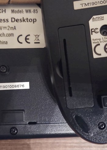 Siyah Kablosuz Klavye ve Mouse Seti - Görsel 3