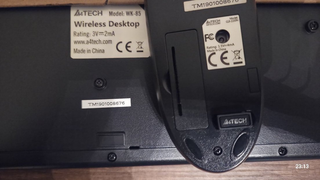 Siyah Kablosuz Klavye ve Mouse Seti - Görsel 3