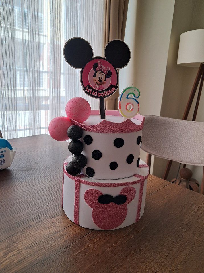 minnie mouse maket pasta - Görsel 4