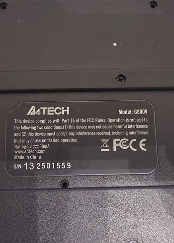 A4TECH marka klavye - Görsel 4