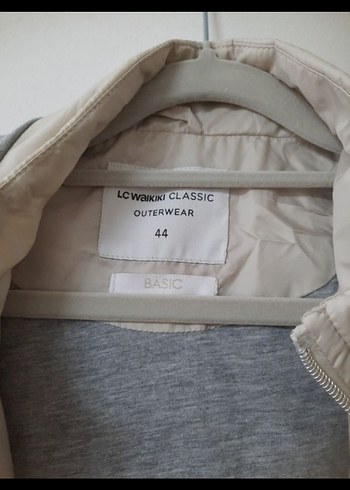 Bej Kadın Midi Ceket,yağmurluk,rüzgarlık. - Görsel 4