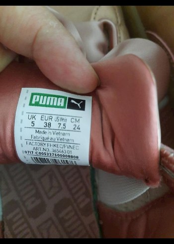 Pembe deri Fiyonklu Kadın Spor Ayakkabı - Görsel 5