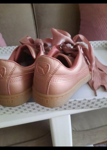 Pembe deri Fiyonklu Kadın Spor Ayakkabı - Görsel 4