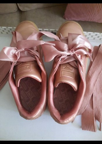 Pembe deri Fiyonklu Kadın Spor Ayakkabı - Görsel 3