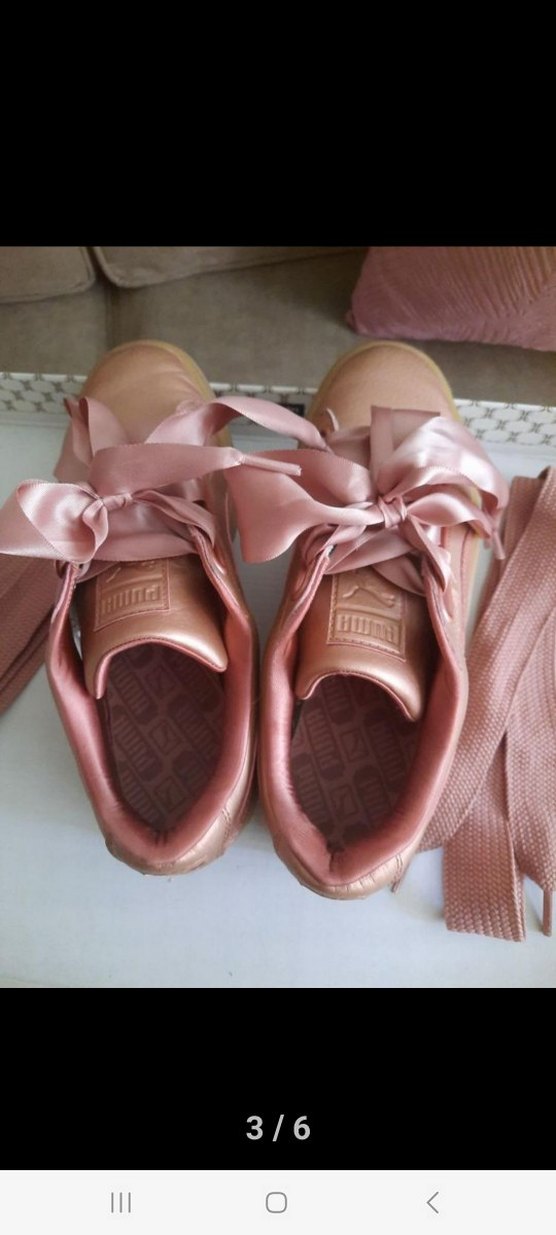 Pembe deri Fiyonklu Kadın Spor Ayakkabı - Görsel 3