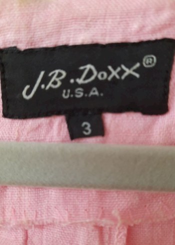 Pembe Keten Midi Kadın Elbise yuvarlak Yakalı - Görsel 5