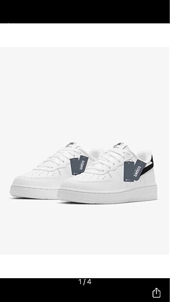 Airforce 1 Sneaker Spor Ayakkabı Beyaz