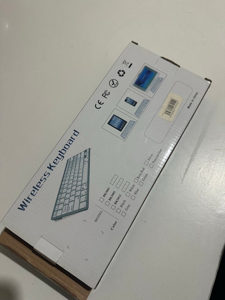 Kablosuz Siyah Klavye - Görsel 4