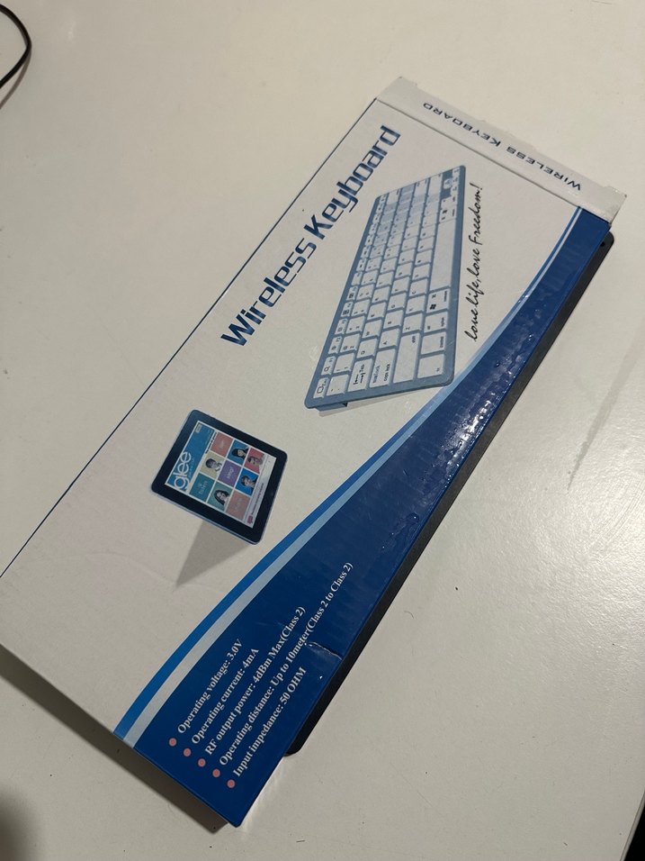 Kablosuz Siyah Klavye - Görsel 3