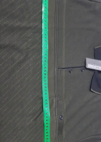 xxl Beden Erkek Haki Polo Tişört Düğmeli Uzun Kollu