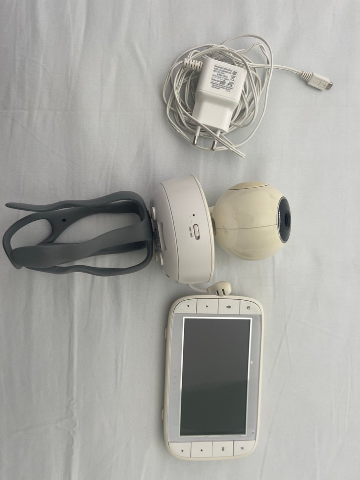 Beyaz Video bebek Kamera - Görsel 3