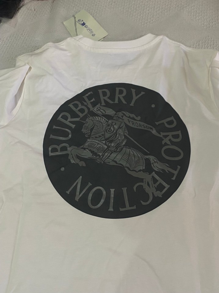 Beyaz Erkek Baskılı Kısa Kollu Tişört - Görsel 4