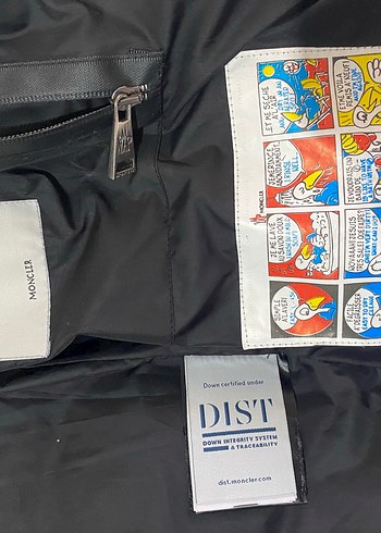 Erkek Desenli Çok Renkli Fermuarlı Mont - Görsel 4