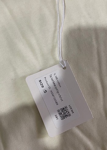 s Beden beyaz Renk Beyaz Baskılı Oversize Pamuklu Tişört