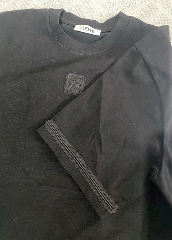 Erkek Siyah Oversize Uzun Kollu Tişört - Görsel 2