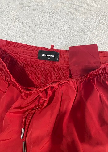 DSQUARED2 Kırmızı Mini Erkek Şort - Görsel 3