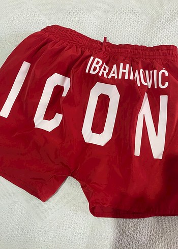 DSQUARED2 Kırmızı Mini Erkek Şort - Görsel 4