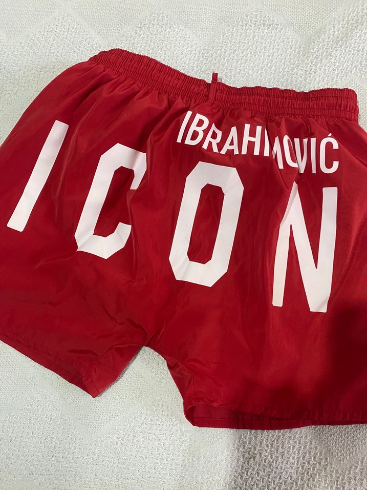 DSQUARED2 Kırmızı Mini Erkek Şort - Görsel 4