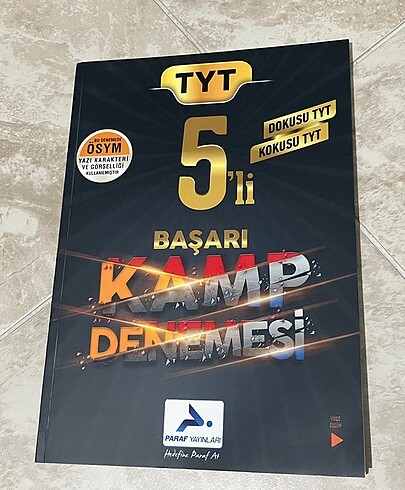 Paraf Yayınları TYT 5'li Kamp Denemesi