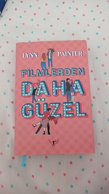 Filmlerden daha güzel ciltli yan boyamalı kitap