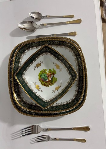 Esterhomedecor 6 Kişilik 24 Parça Porselen Yemek Takımı - Görsel 5