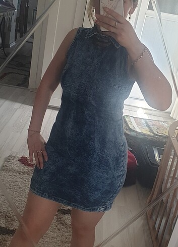 s Beden mavi Renk Elbise