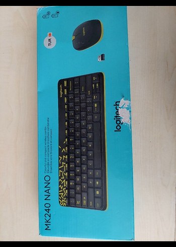 LOGİTECH-MK240 NANO Klavye Mouse - Görsel 6