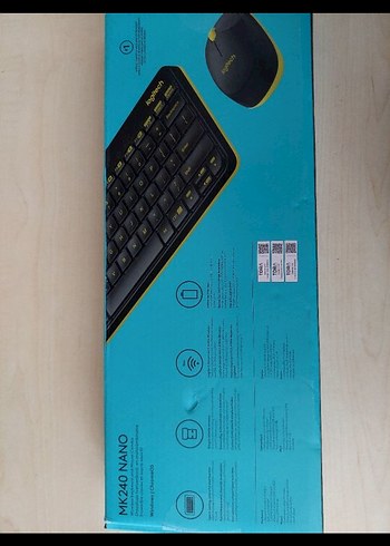 LOGİTECH-MK240 NANO Klavye Mouse - Görsel 5