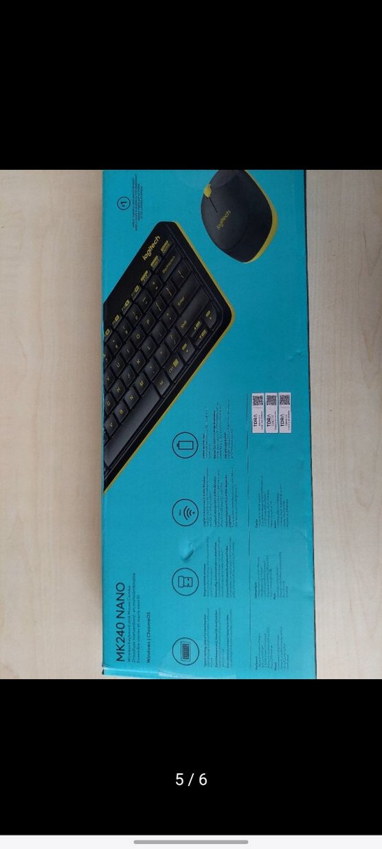 LOGİTECH-MK240 NANO Klavye Mouse - Görsel 5