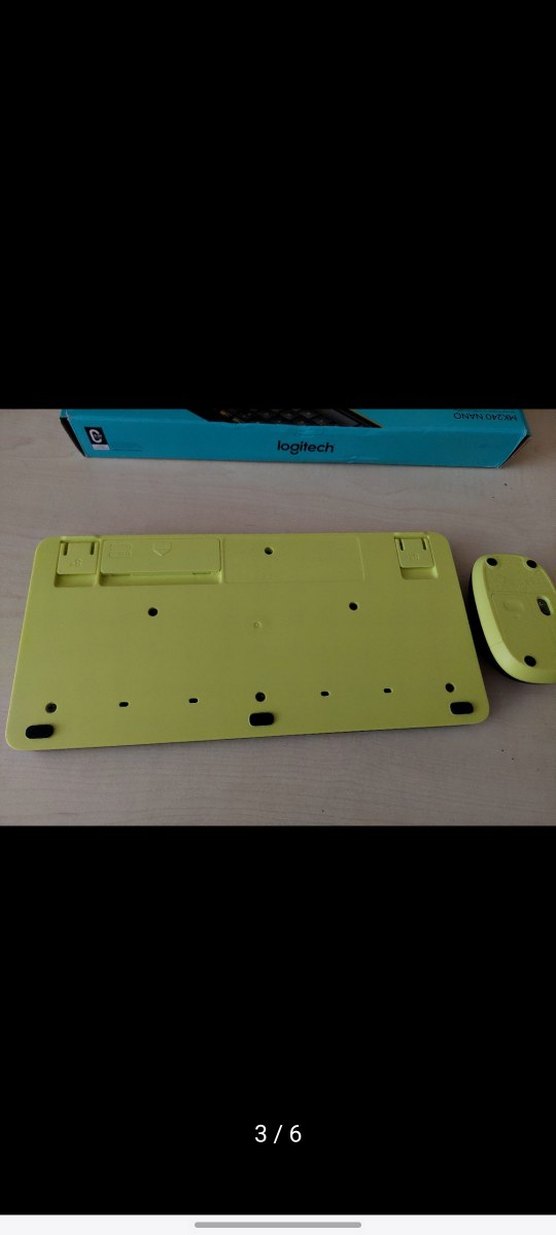 LOGİTECH-MK240 NANO Klavye Mouse - Görsel 3