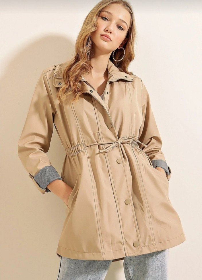 Kadın Trençkot - Görsel 3