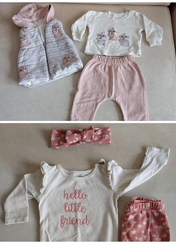 Kız Bebek Mevsimlik Takımlar 