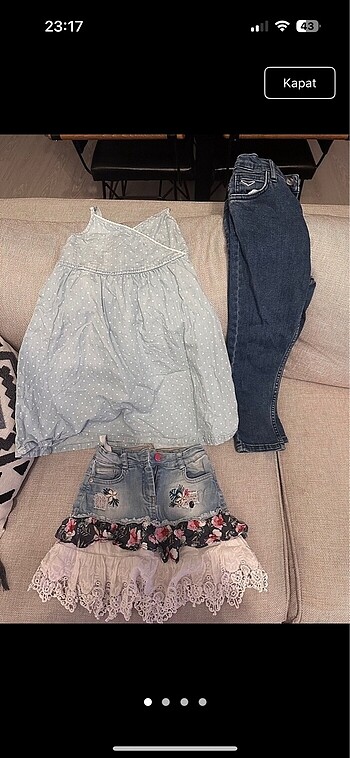 Penti kız çocuk pijama takımları