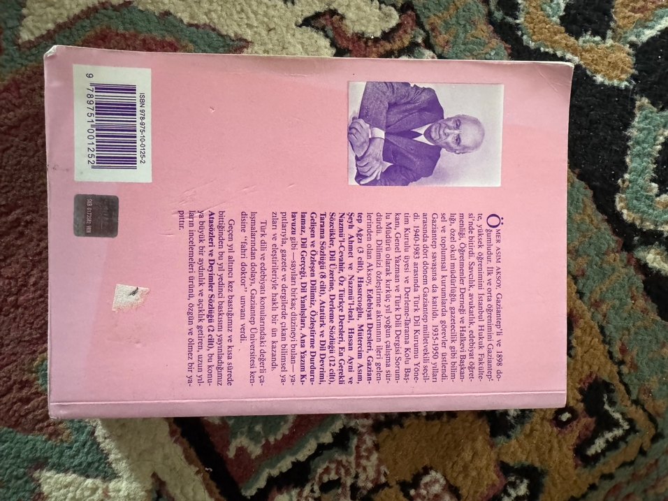 Atasözleri sözlüğü Ömer Asım Aksoy - Görsel 2