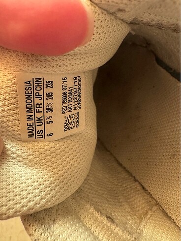 38,5 Beden Orijinal Adidas süperstar