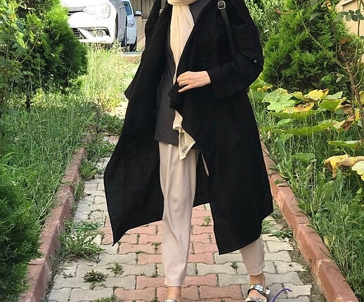 Siyah trench