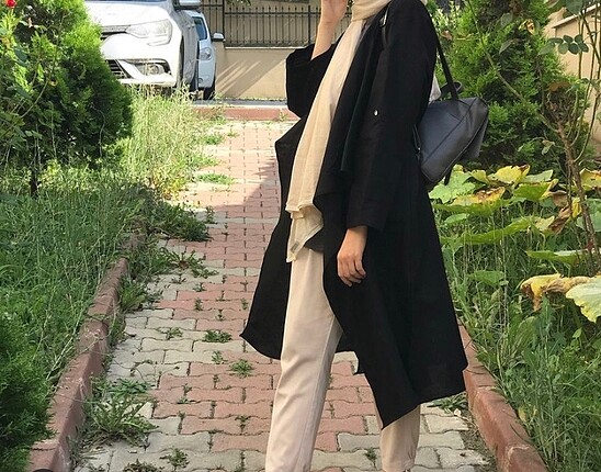 Diğer Siyah trench