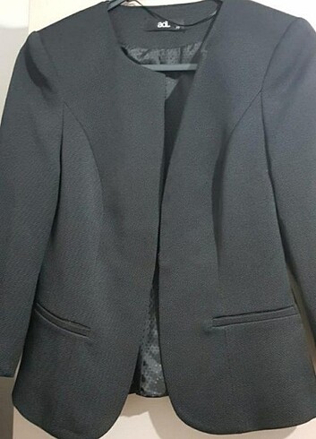 36 Beden siyah Renk Bayan ceket