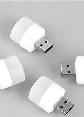 Tasarımcı 25 adet mini USB lamba