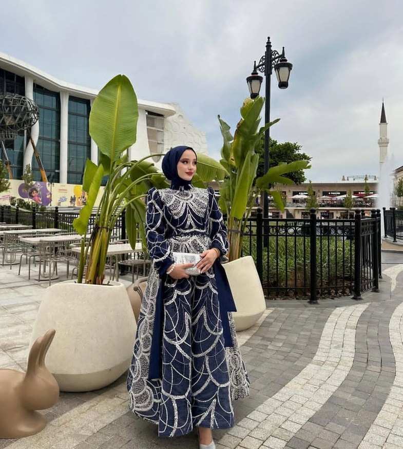 Tesettür abiye(kira) - Görsel 5