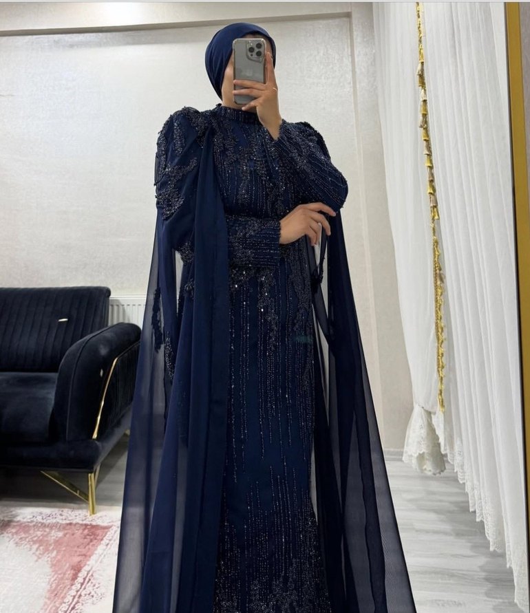 Tesettür abiye(kira) - Görsel 4