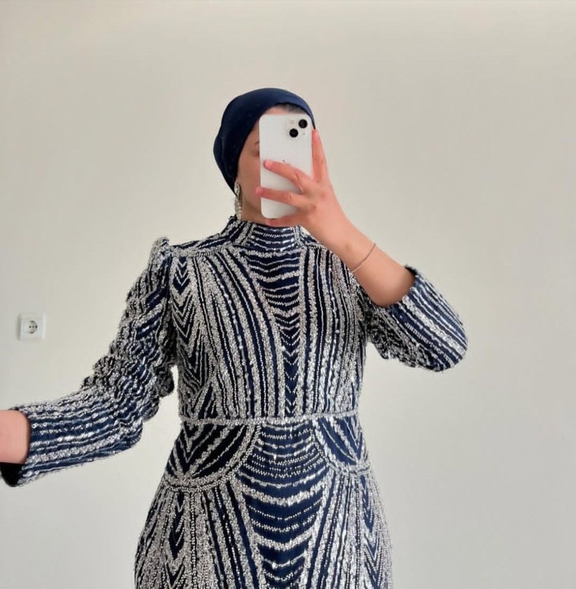 Tesettür Abiye (satılık) - Görsel 4