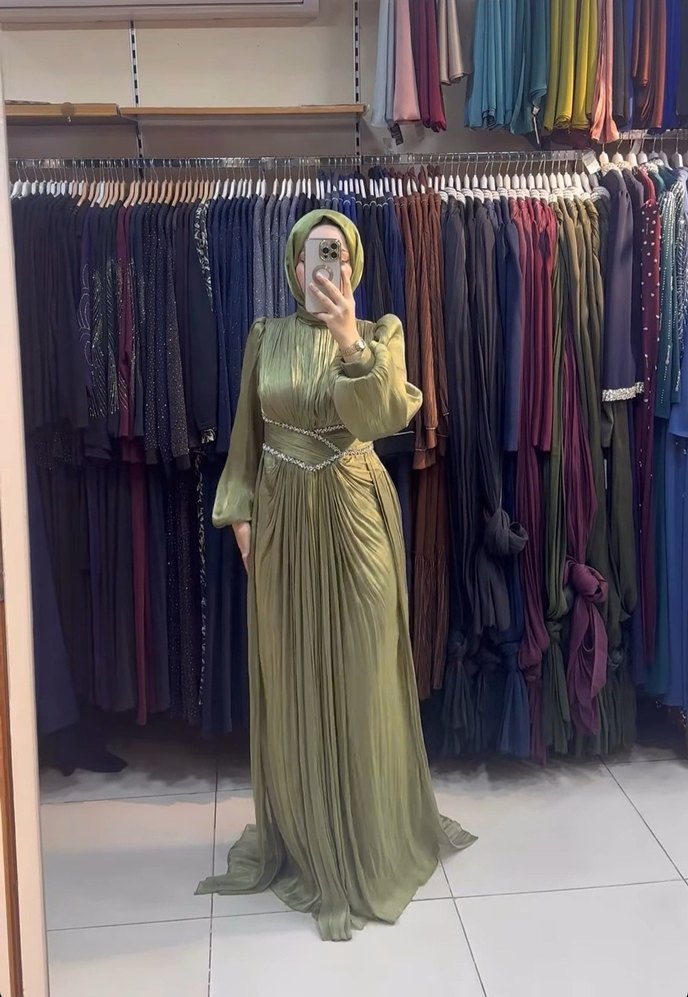 Tesettür abiye(kira) - Görsel 2