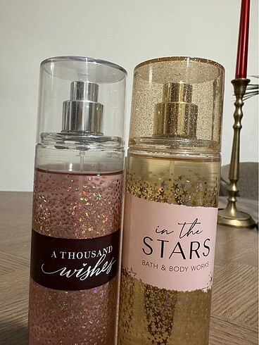  Beden Renk Bath & Body Works A Thousand Wıshes ve In The Stars sprey