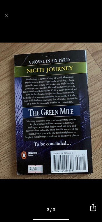  Beden Stephen king night journey 5. Kitap