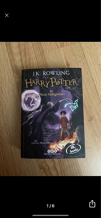 Harry potter ve ölüm yadigarlari kitap 7.
