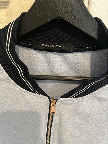 m Beden Zara fermuarlı sweatshirt
