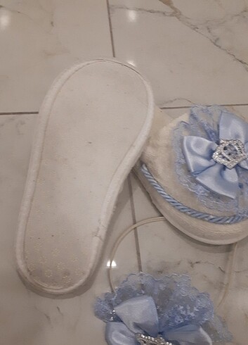 Diğer Lohusa Terlik&Taç Seti