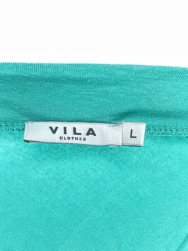 l Beden mavi Renk PreLoved T-shirt %70 İndirimli.