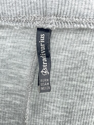 m Beden gri Renk Stradivarius Uzun Etek %70 İndirimli.